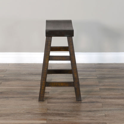 Marina - Stool With Wood Seat
