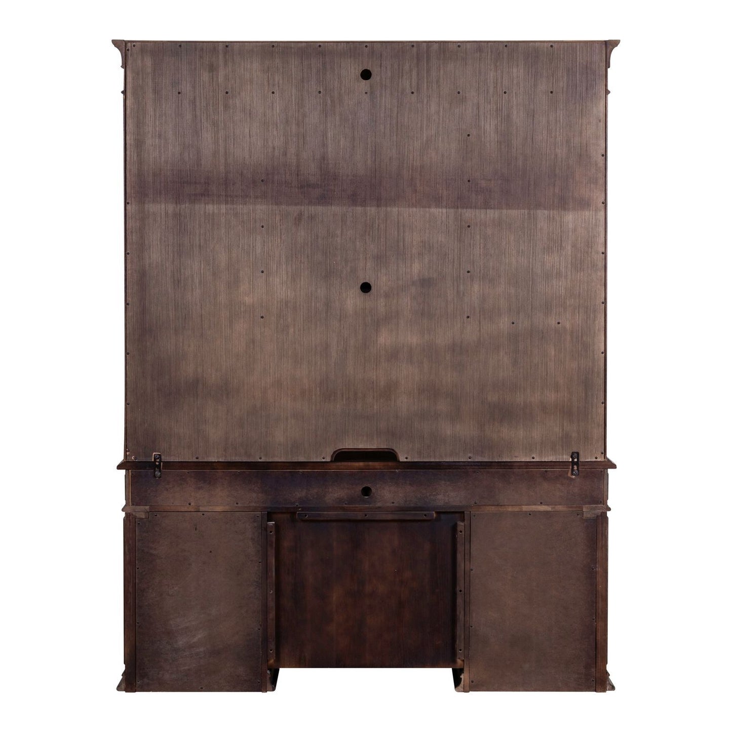 Providence Park - Credenza & Hutch - Chateau Brown