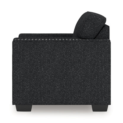Jasmine Peaks - Coal - Chair