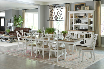 Americana Modern Dining - Trestle Dining Table - Cotton