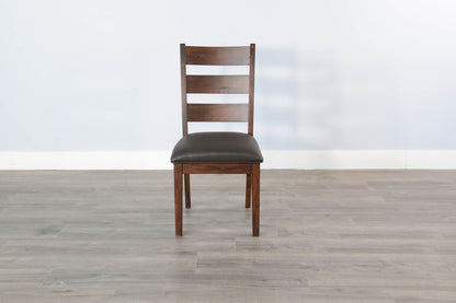 Tuscany - Ladderback Chair, New-Cushion Seat (Set of 2) - Vintage Mocha