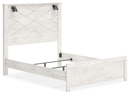 Gerridan - Panel Bedroom Set With Sconces