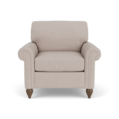 Moxy - Fabric Chair With Rolled Arms