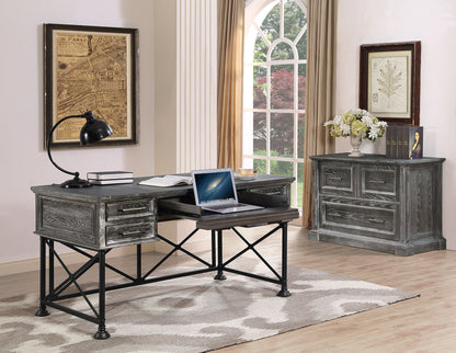 Gramercy Park - Writing Desk - Vintage Burnished Smoke