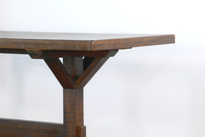 Homestead - Rectangular Pub Table - Tobacco Leaf