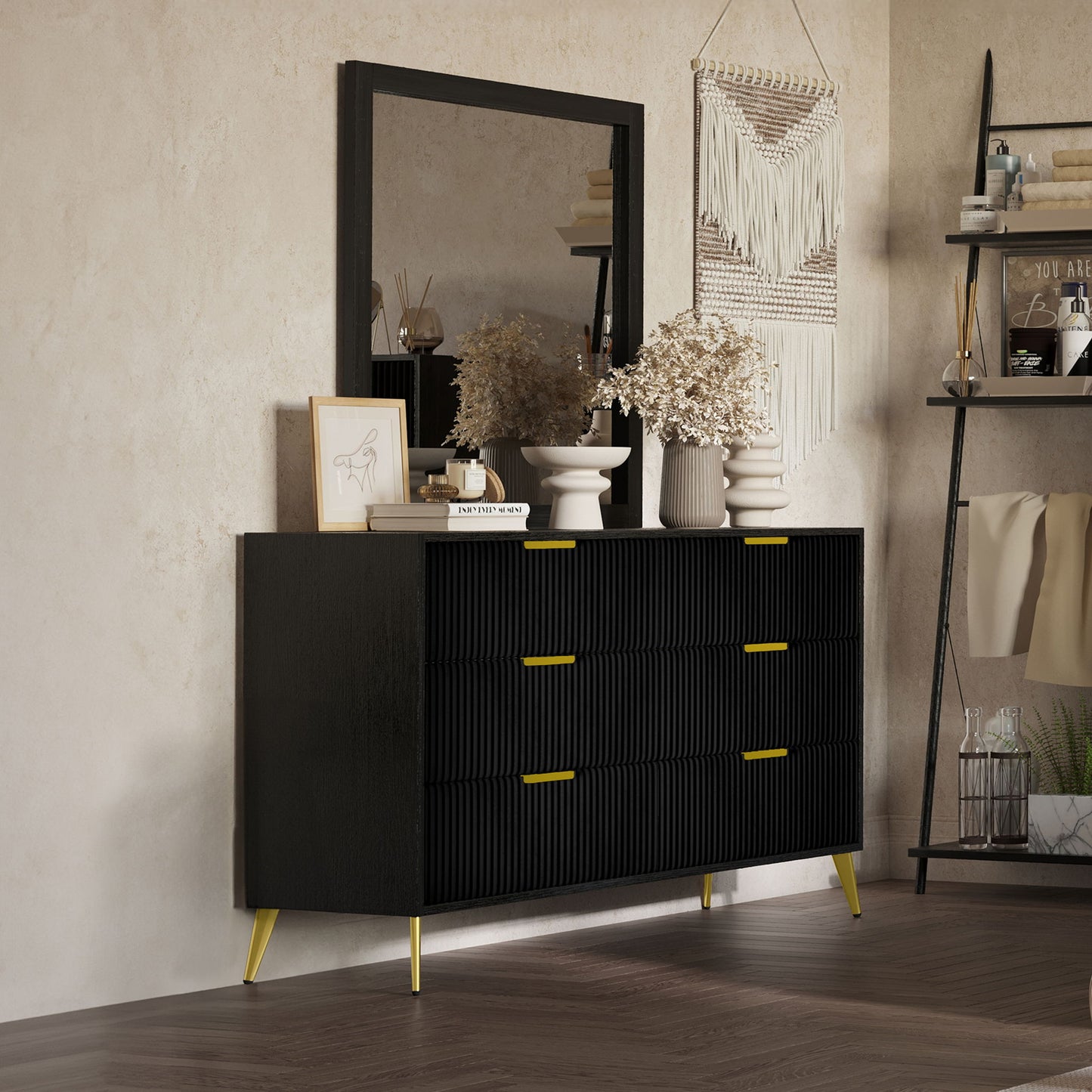 Kailani - 2 Piece Dresser & Mirror Set