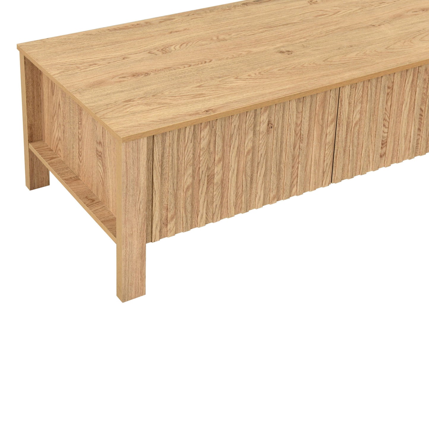 Thayer - 47" Two Drawer Coffee Table - Natural