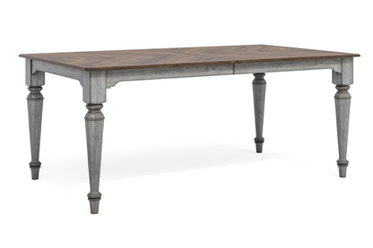 Plymouth - Rectangular Dining Table - Gray