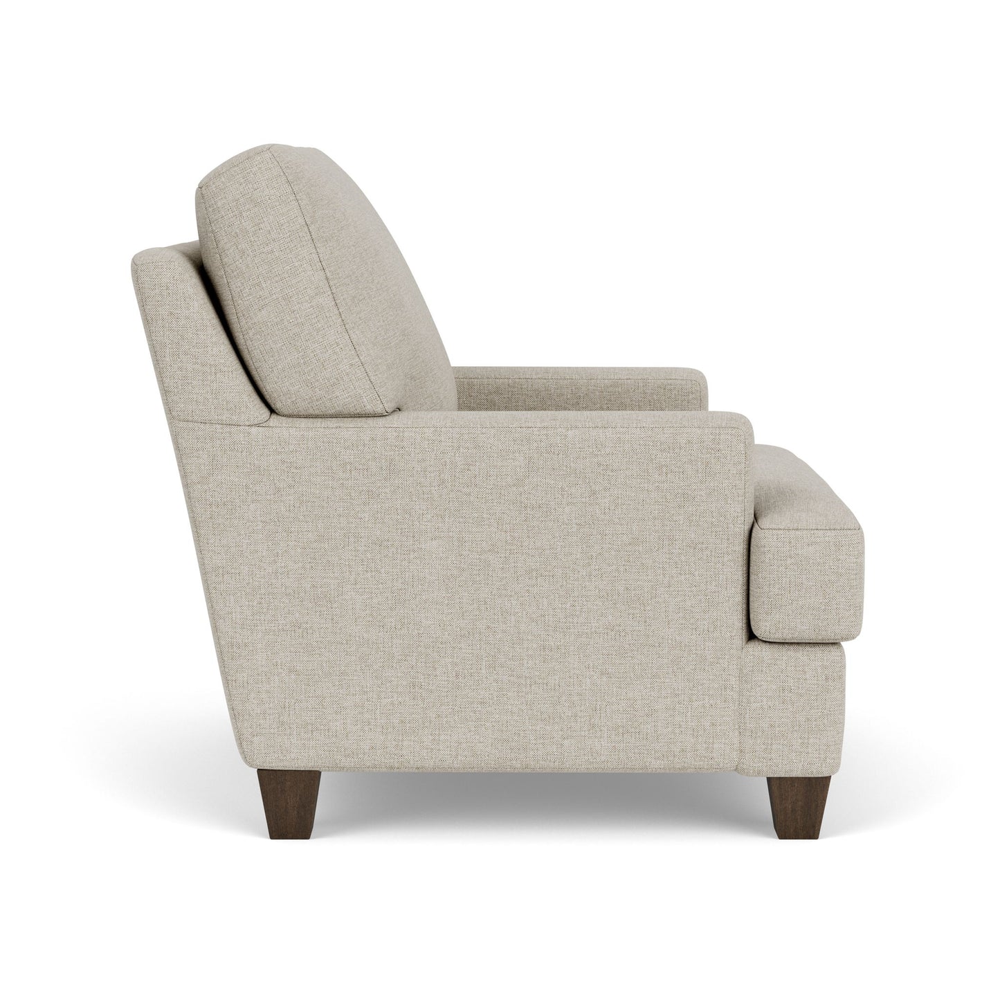 Moxy - Fabric Chair, Straight Track Arms