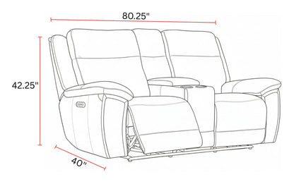 Jameson - Power Reclining Zero Gravity Sofa Set