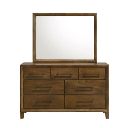 Ballard - Dresser & Mirror - Light Brown