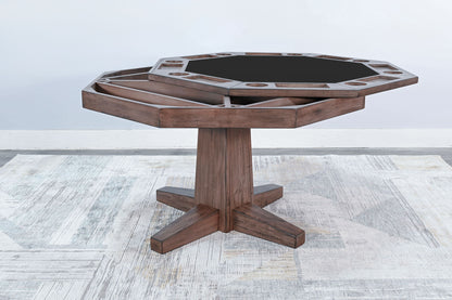 Doe Valley - Reversible Game And Dining Poker Table - Buckskin