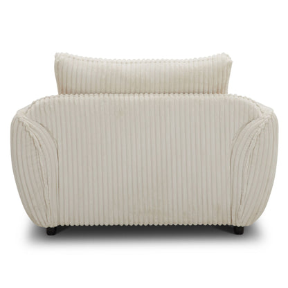 Utopia - Sofa And 2 Chair And Half - Mega Ivory