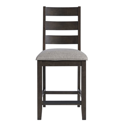Beacon - Ladder Stool - Charcoal / Walnut