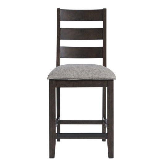 Beacon - Ladder Stool - Charcoal / Walnut
