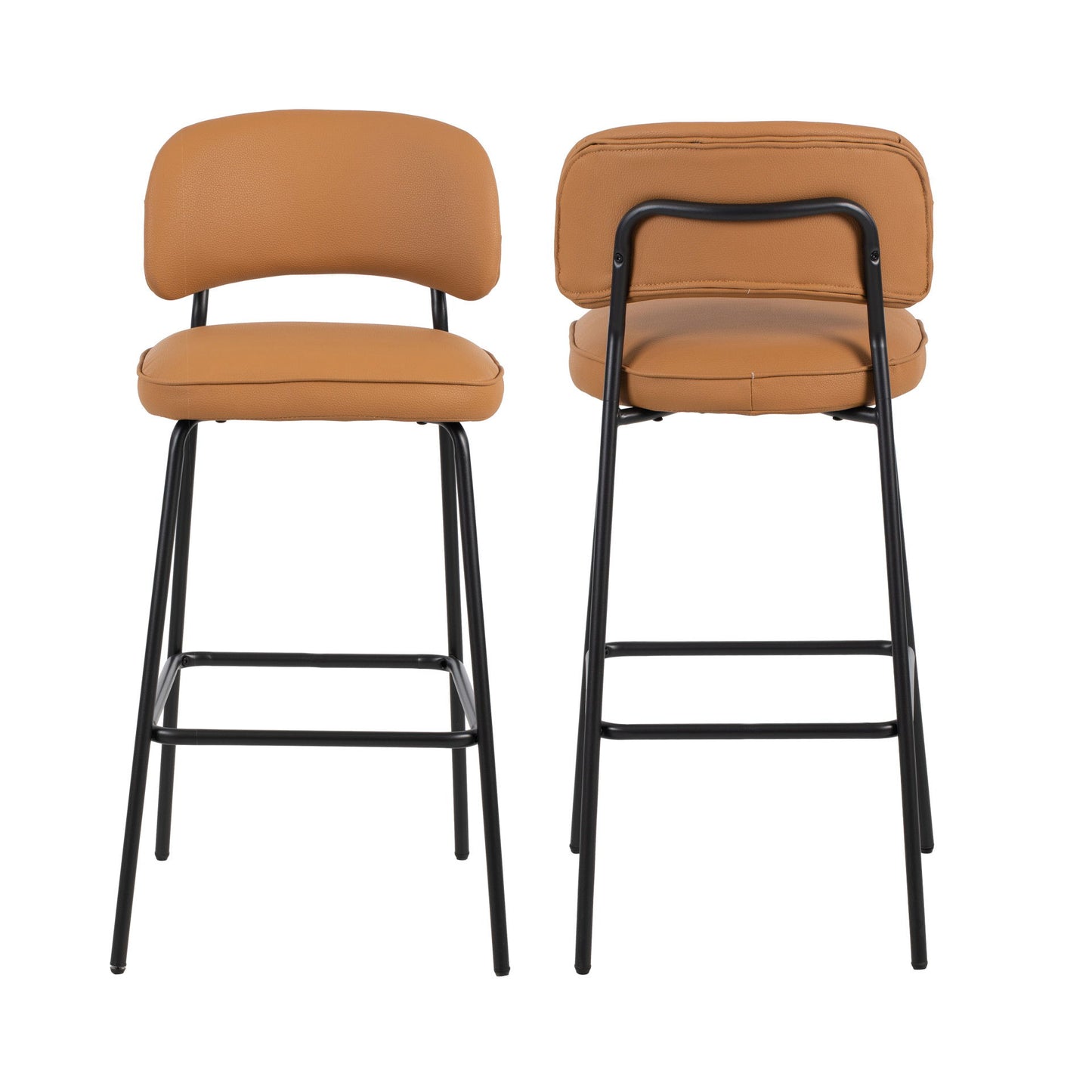 Blythe - Vegan Leather Bar Chair (Set of 2)