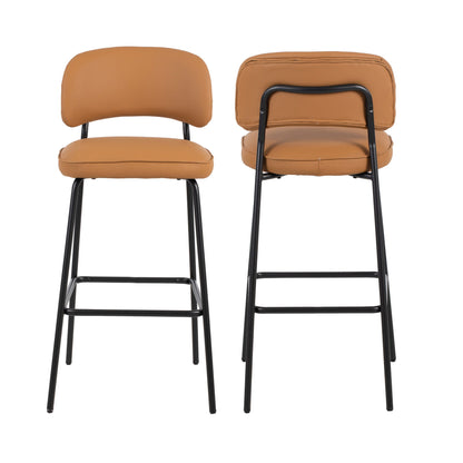 Blythe - Vegan Leather Bar Chair (Set of 2)