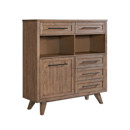 Oslo - Pantry Cabinet - Weathered Chestnut
