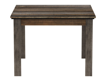 Loft - 42" Table - Two Tone Gray / Brown