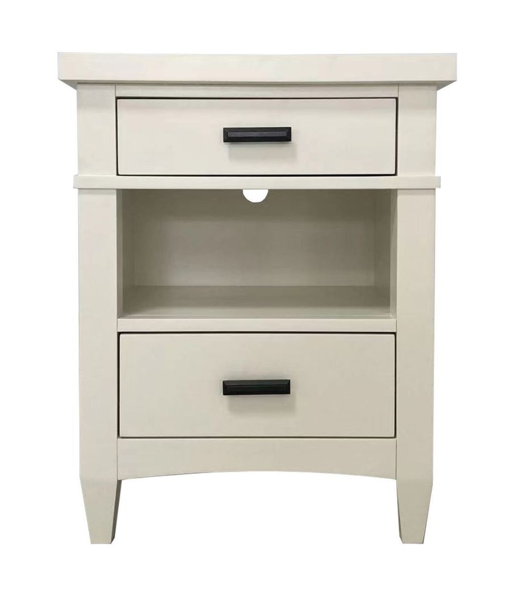 Americana Modern Bedroom - 2 Drawer Nightstand