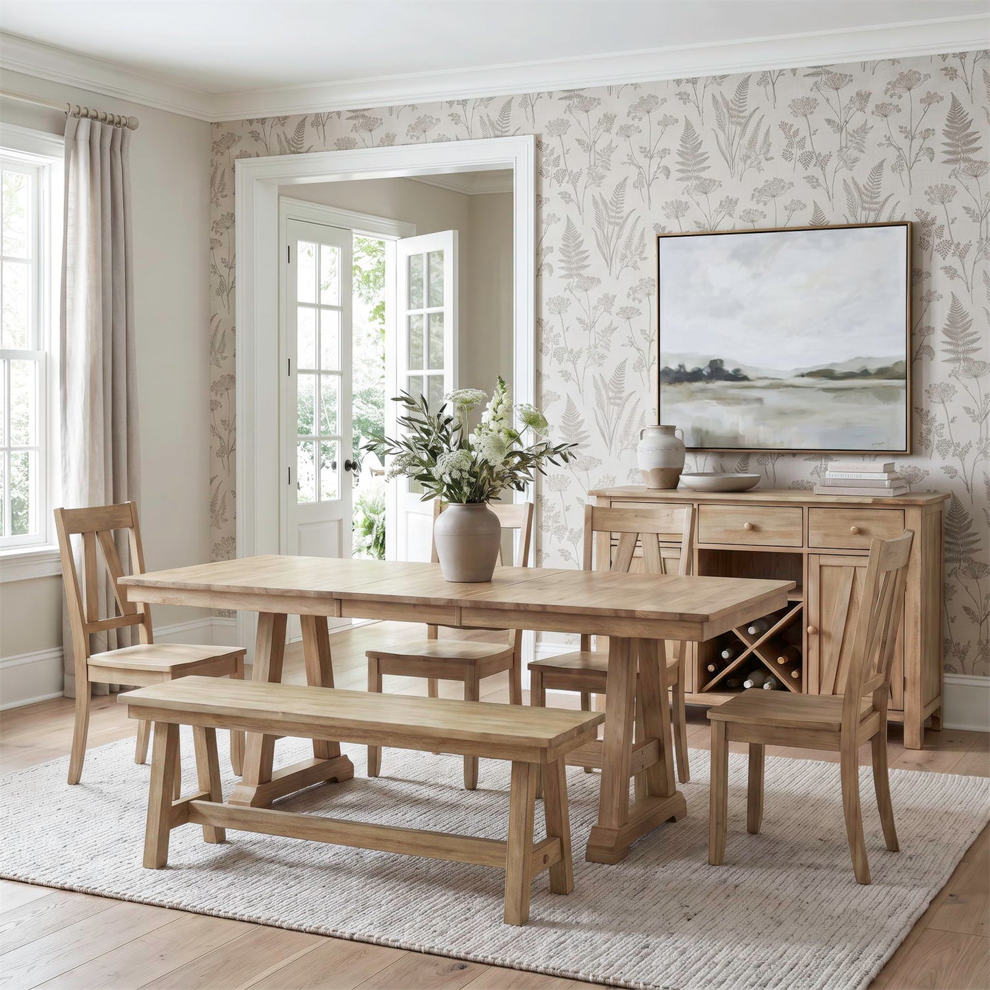 Lindsey Farm - Trestle Table Set