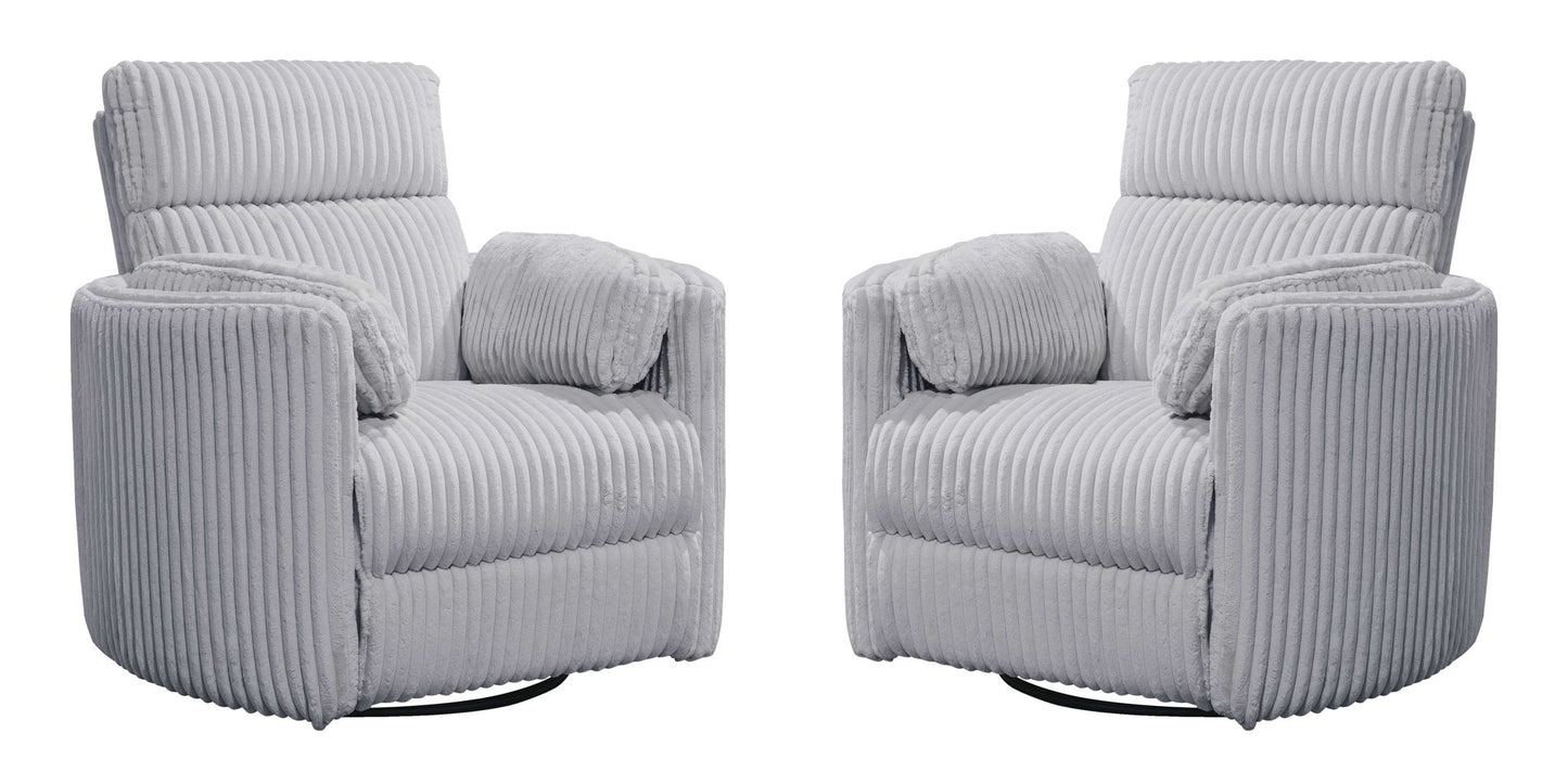Radius - Power Swivel Glider Recliner (Set of 2)