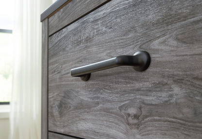 Bronyan - Two Drawer Night Stand - Dark Gray