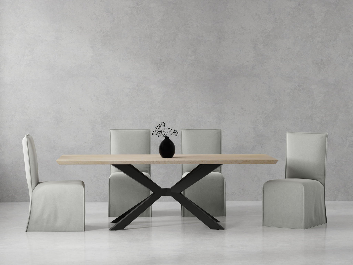 Crossings - Monaco Rectangular Dining Table - Solid Mango