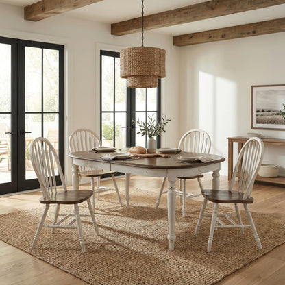 Carolina Crossing - Dining Room Leg Table Set