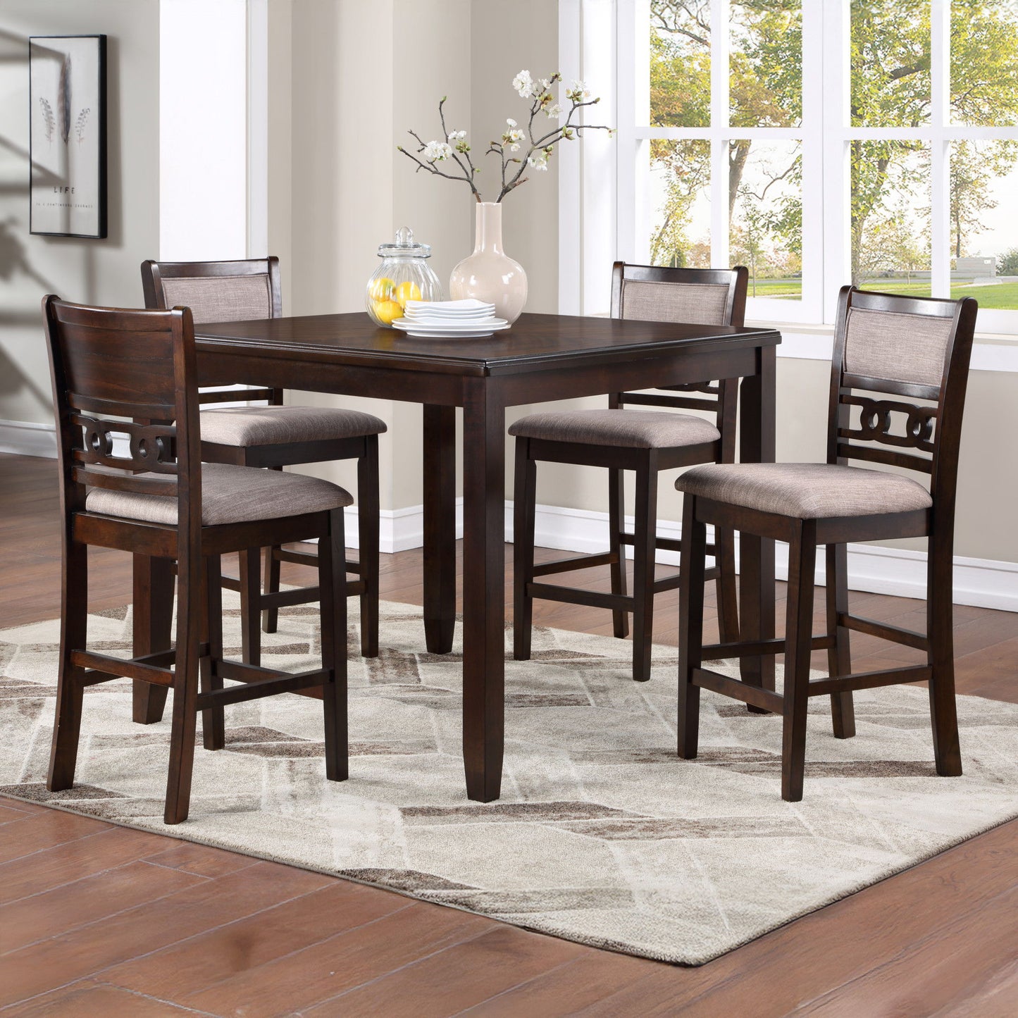 Gia - Square Counter Table Set
