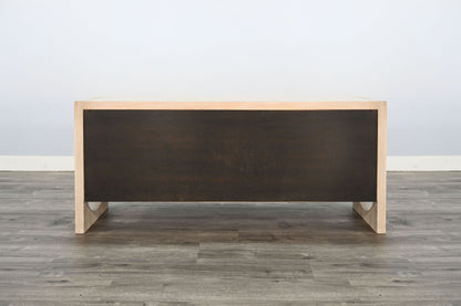 Liz - Arched Leg Oak Buffet - Bergen Oak