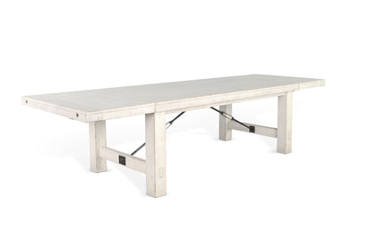 Marina - Extension Dining Table - White Sand