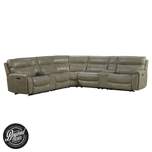 Summit - Dual-Power Sectional Set - Bolero Mushroom