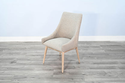 Olivia - Highback Cushioned Dining Chair (Set of 2) - Wheat