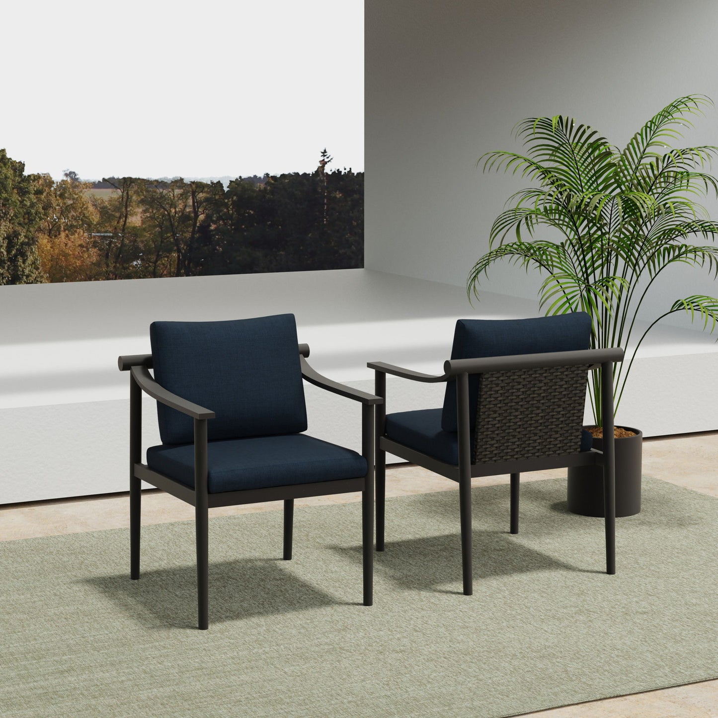 Moana - Patio Side Chair (Set of 2)