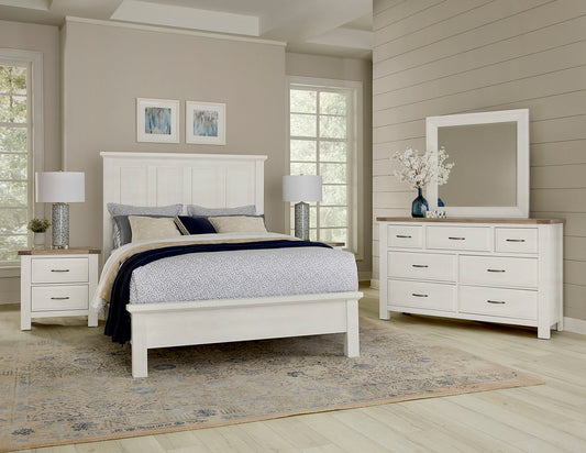 Maple Road - Mansion Bed With Low Profile Footboard