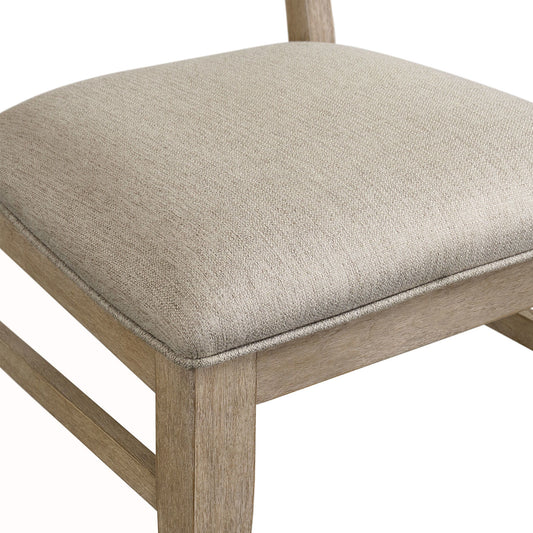 Nash - Panel Back Side Chair - Weathered Sand