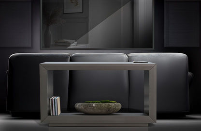Modern Square Table With Open Storage