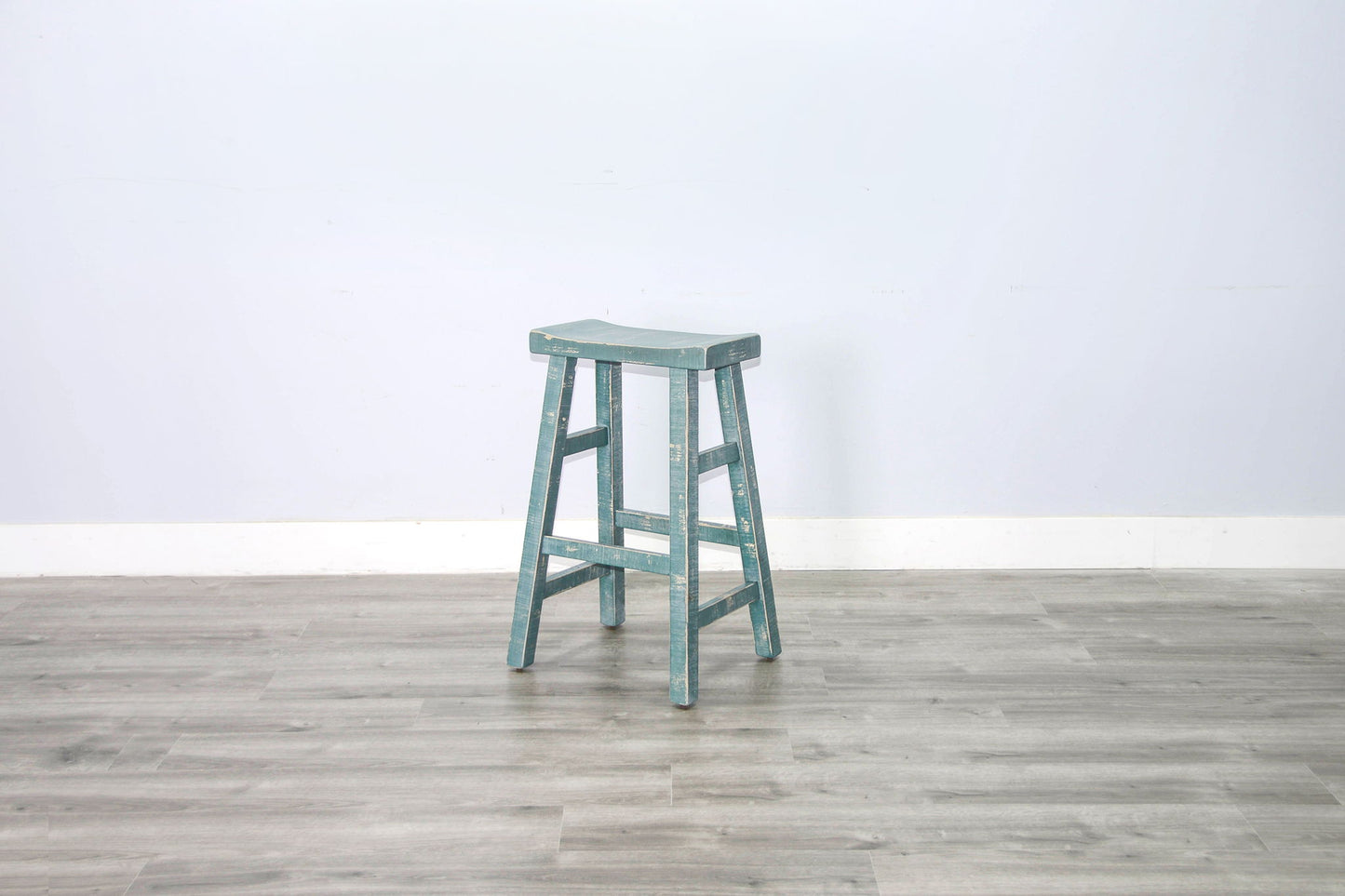 Marina - Stool With Wood Seat (Set of 2)