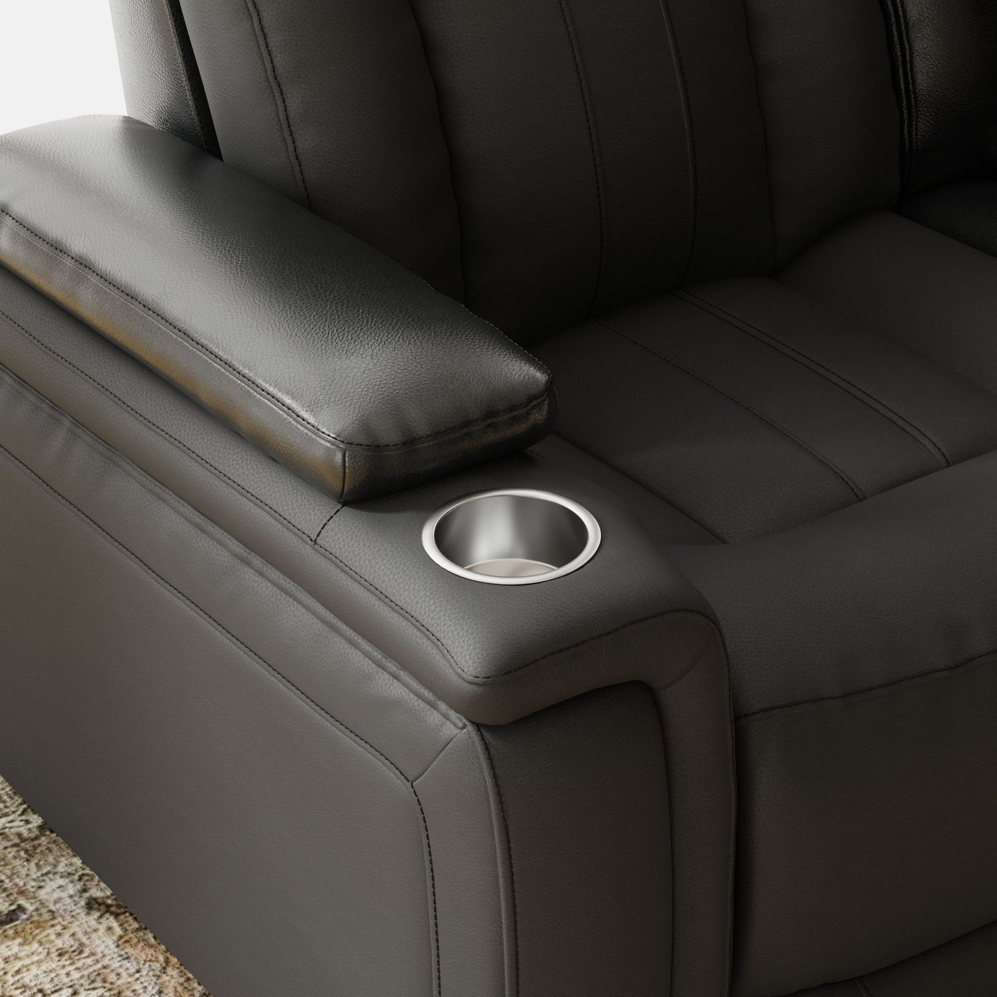 Royce - Power Drop Down Console Sofa