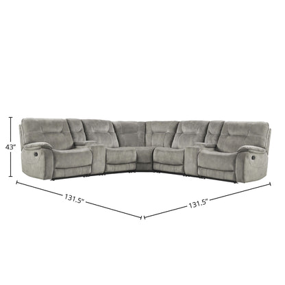 Cooper - Modular Manual Reclining Sectional