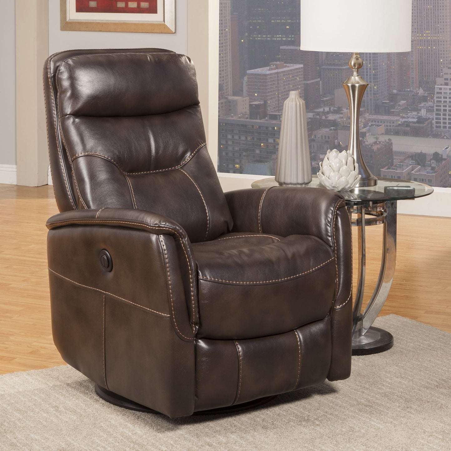 Gemini - Power Swivel Glider Recliner (Set of 2)