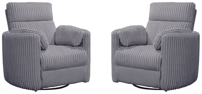 Radius - Power Swivel Glider Recliner (Set of 2)