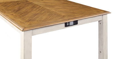 Amy - 60" Counter Table & Chairs With Storage