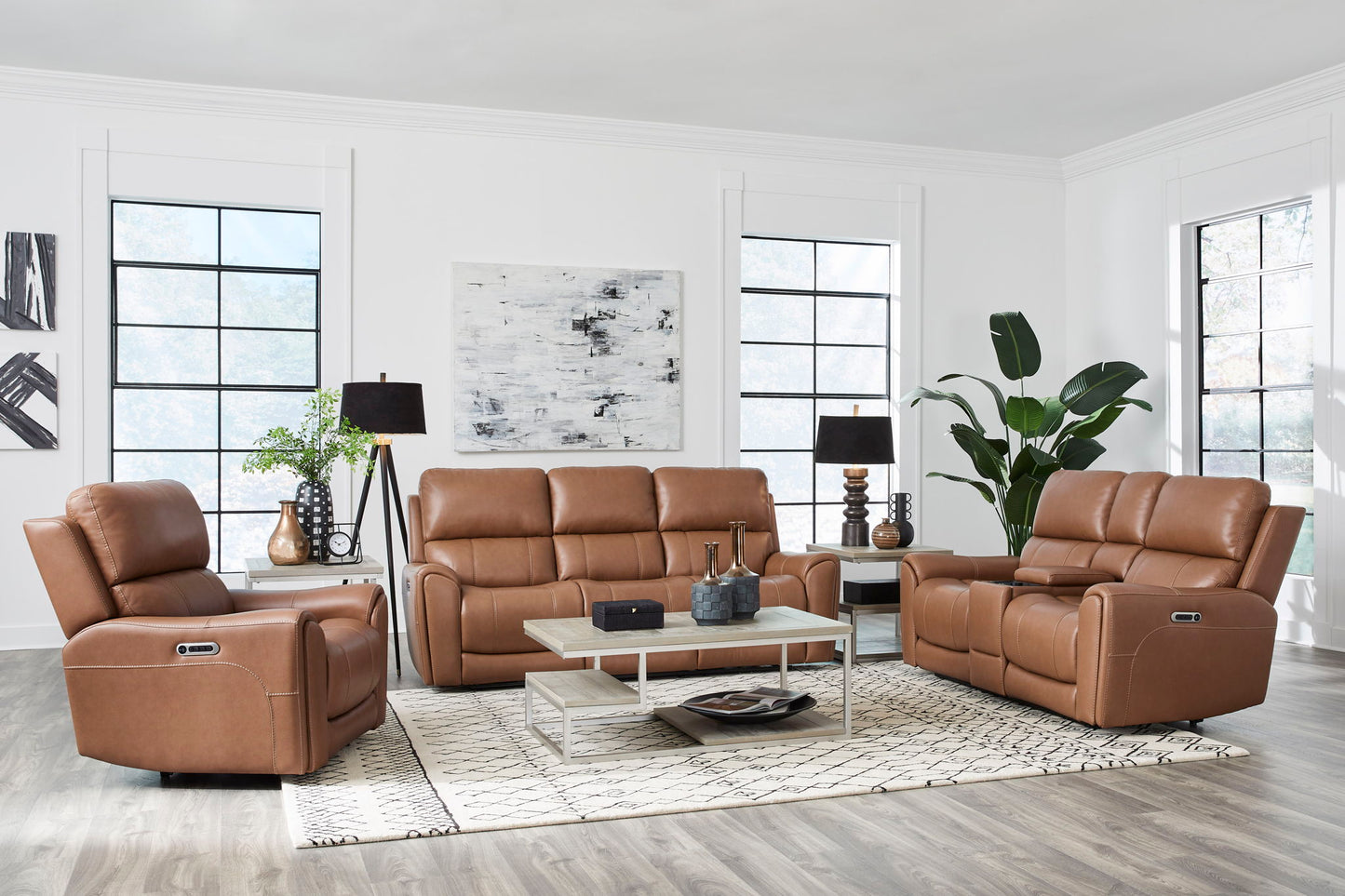 Hancock - Zero Gravity Power Reclining Sofa With Drop Down Table P3