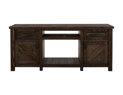 Dutton - TV Stand For Electric Fireplace - Rookwood Brown