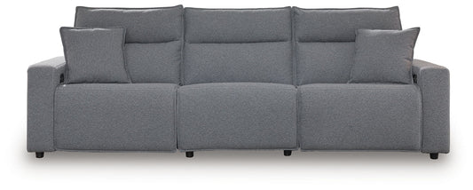 ModMax II - Salt And Pepper - Reclining Sectional