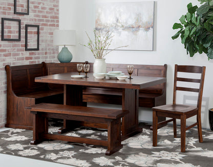 Tuscany - Breakfast Nook Set - Vintage Mocha