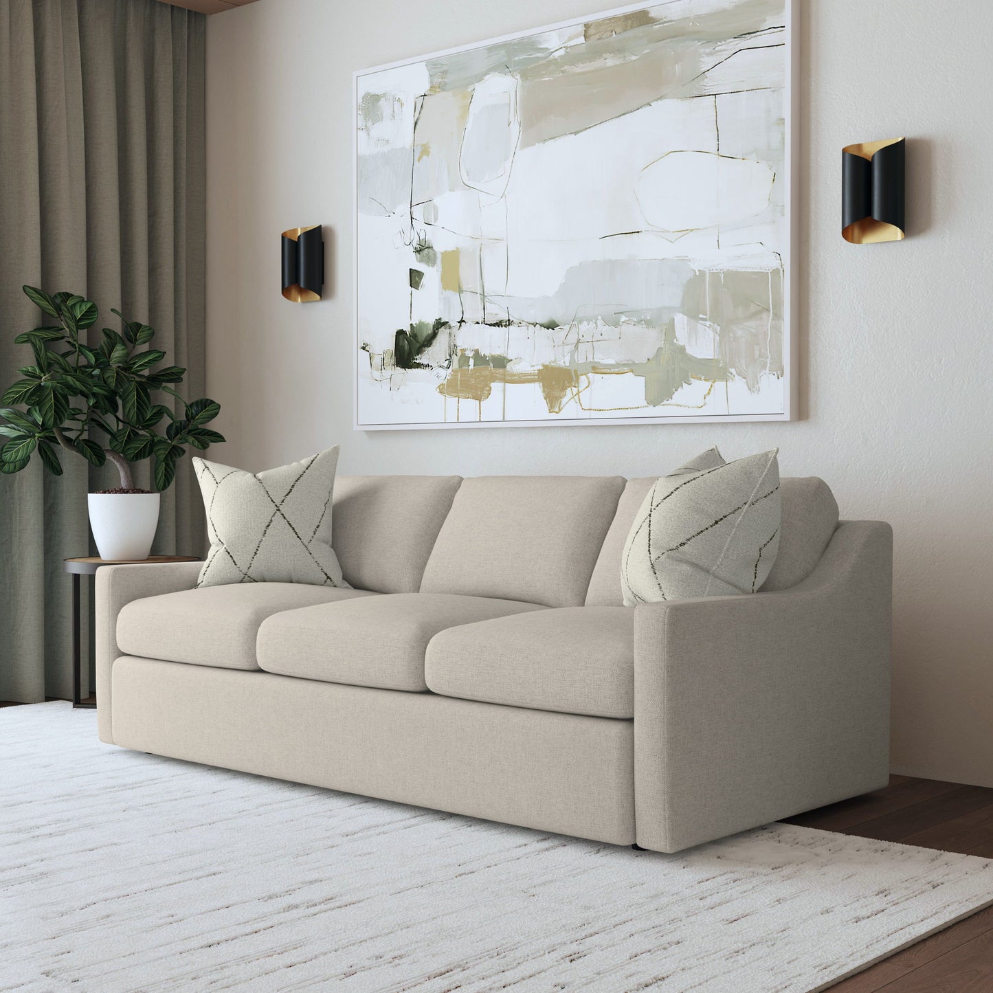 Sky - Fabric Upholstered Sofa