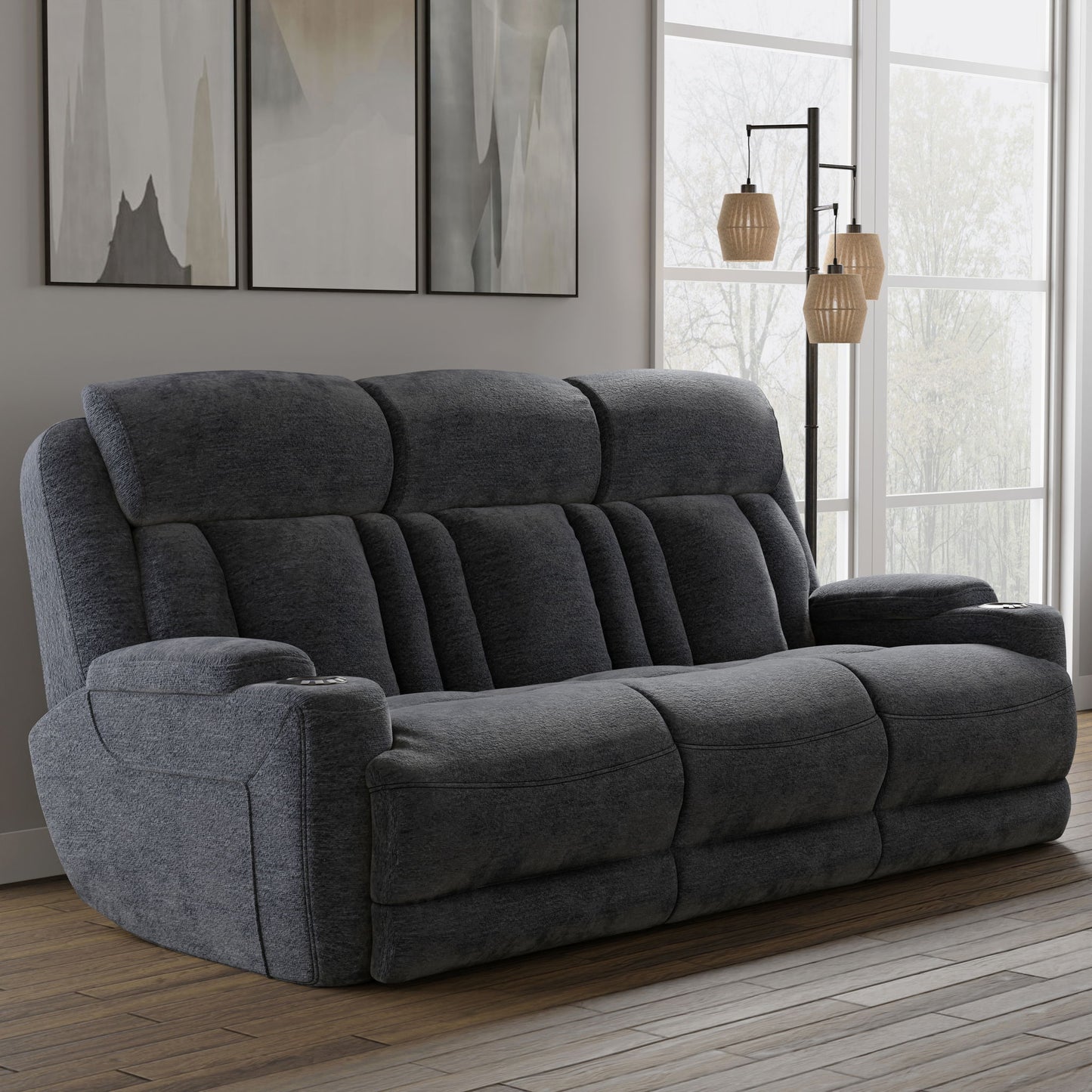 Dalton - Power Drop Down Console Sofa